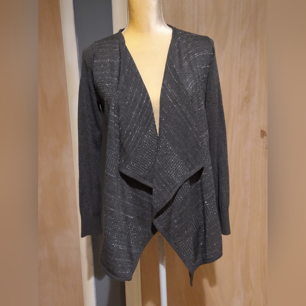 AB Studio Dark Gray cardigan